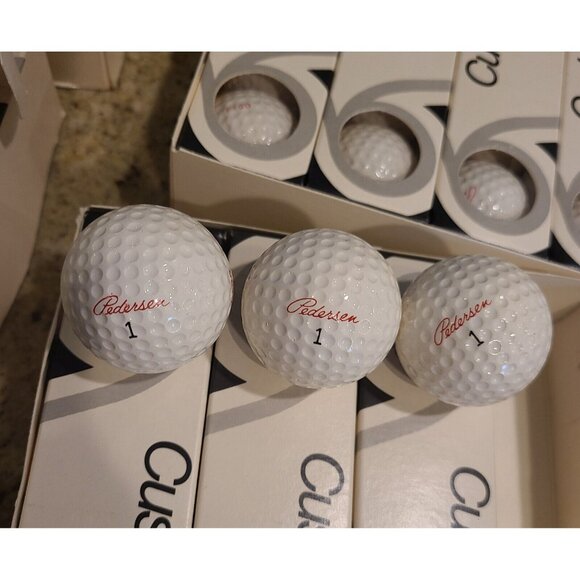 Lot of 24 Pedersen Golf Balls Boxed. Made in USA - Picture 3 of 11